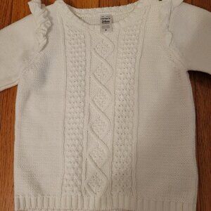 NWT Girls Size 24 Months Carters Sweater